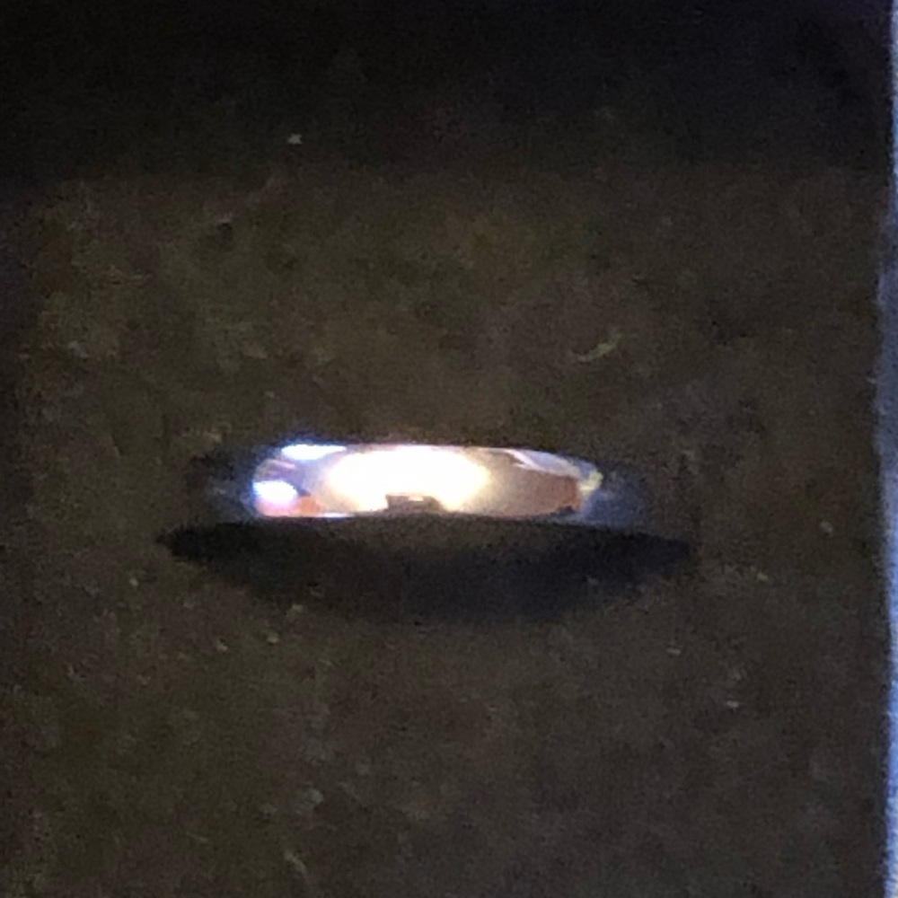 Men’s wedding band .925